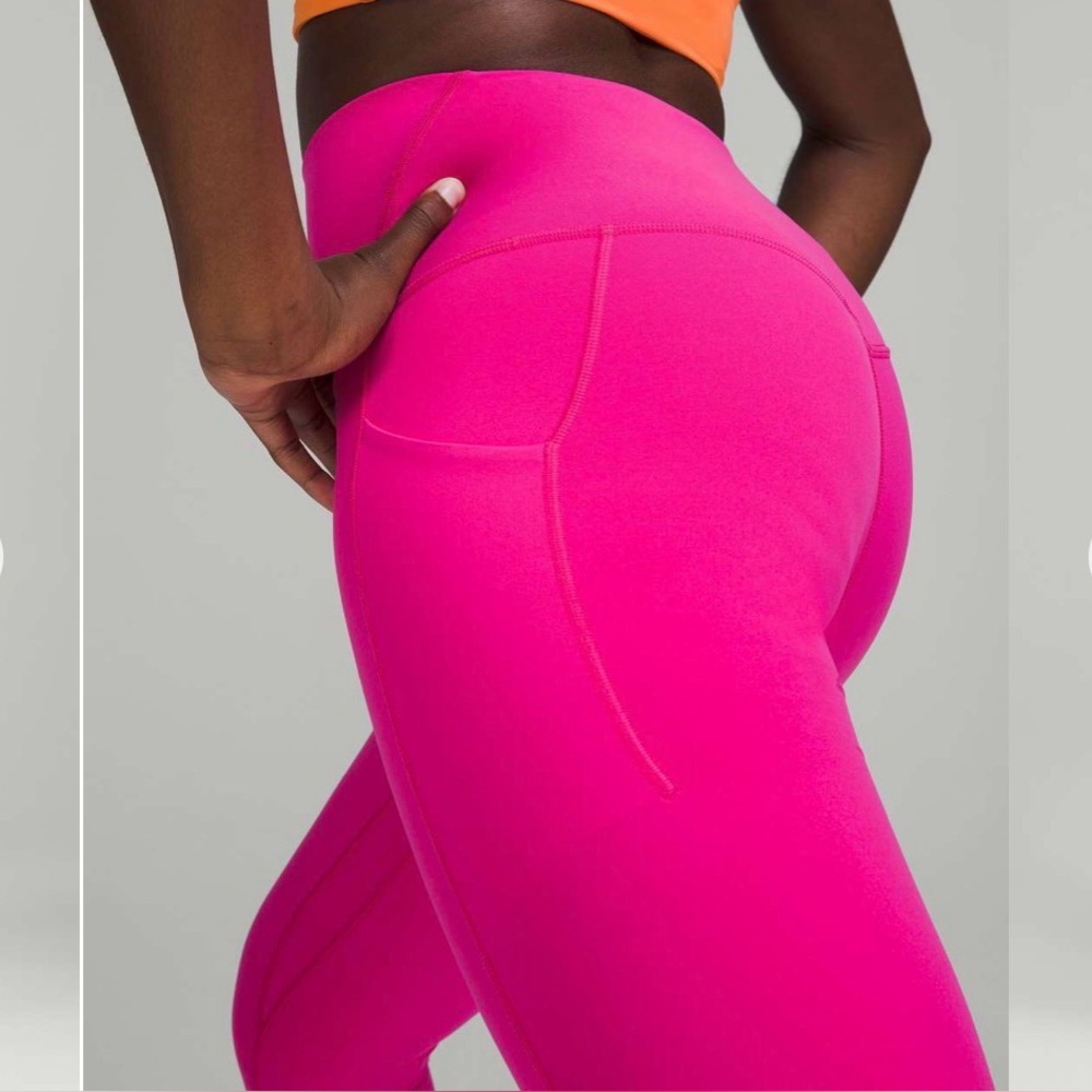 Lululemon Align High-Rise Pant with Pockets 25" Sonic Pink